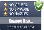 Comodo Disk Encryption is free of viruses and malware.