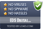 EOS Digital Solution Disk Software is free of viruses and malware.