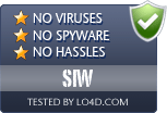 SIW is free of viruses and malware.