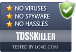 TDSSKiller is free of viruses and malware.